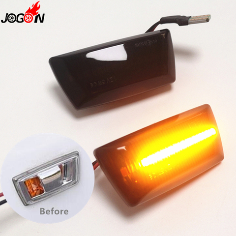 For Chevrolet Cruze J300 Aveo T300 Orlando For Cadillac BLS Led Dynamic Turn Signal Light Side Fender Marker Sequential Blinker ► Photo 1/6