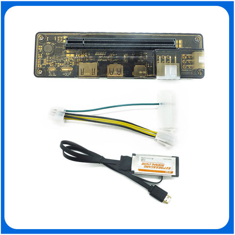 PCIe PCI-E EXP GDC External Laptop Video Card Dock / Laptop Docking Station (Express card interface Version)dropship ► Photo 1/6