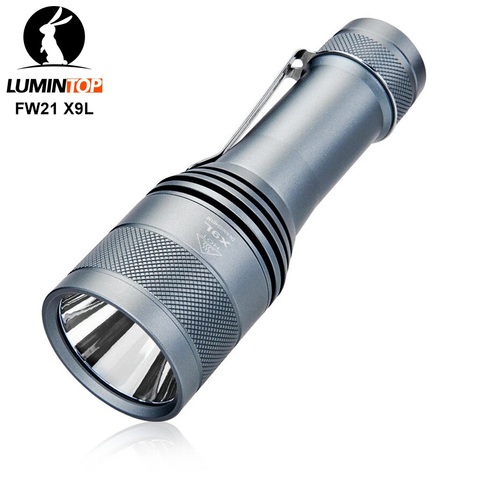 Lumintop FW21 X9L LED Flashlight SBT90.2 6500 LM Tactical Torch Flashlight Throw 810 Meter by 21700 Battery for Outdoor Sports ► Photo 1/6