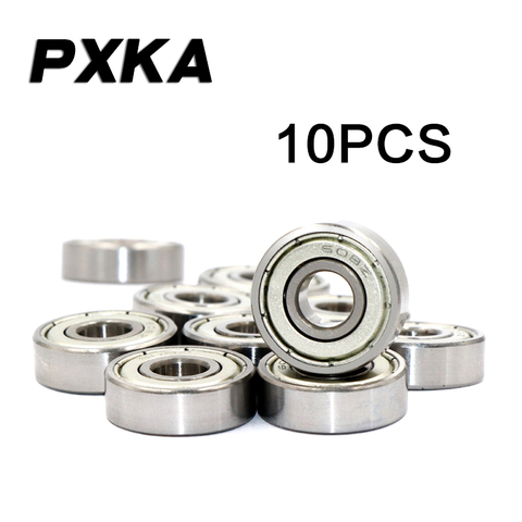 Free shipping 10pcs bearing 603 604 605 606 607 608 609 623 624 625 626 627 628zz 2RS ► Photo 1/6