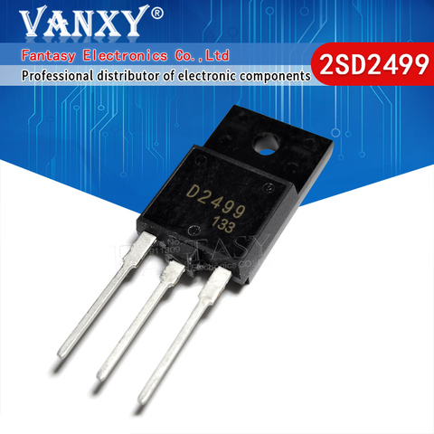 5pcs 2SD2499 TO3PF D2499 TO-3PF TO-3P new original ► Photo 1/3