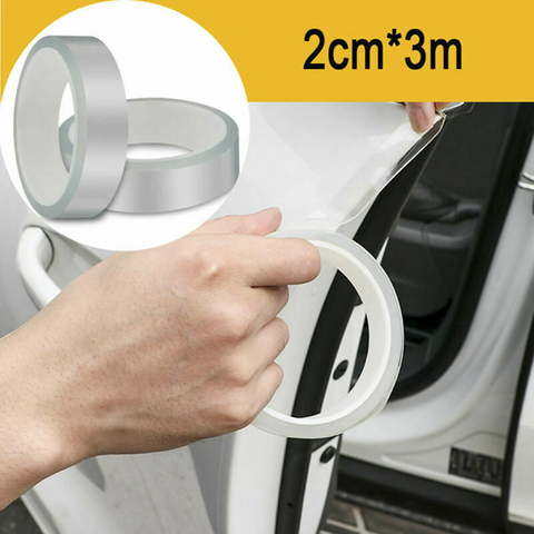 2cm*3M Universal Car Anti Collision Side Door Edge Guard Door Sill Scuff Plate Protection Sticker Strip For cars ► Photo 1/6