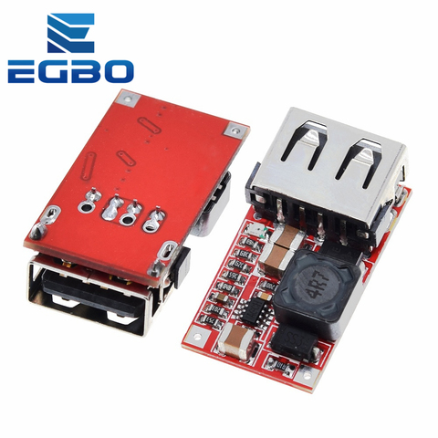EGBO  Fine 6-24V 12V/24V to 5V 3A CAR USB Charger Module DC Buck step down Converter 12v 5v power supply module good ► Photo 1/6