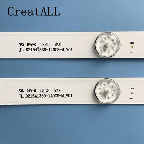 LED Backlight strip 4 lamps For 21 22 INCH LCD TV JL.D21541330-004KS-M JL.D21541330-140CS-M V01 4C-LB220T-JF1C 6V/LED ► Photo 1/6