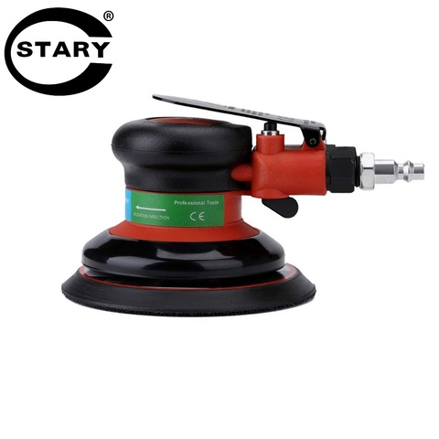 STARY Air Random Orbital Palm Sander Polisher for 5inch 125mm Pad Pneumatic Power Tool Air Sander Free Shipping ► Photo 1/6