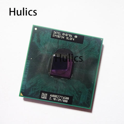 Hulics Original T6400 T6500 T6570 T6600 T7100 T7200 T7250 T7300 P7350 P7450  T7500 inter CPU  free soft pak ► Photo 1/6