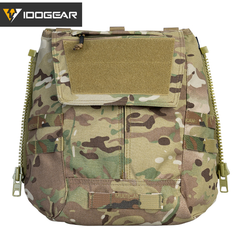 IDOGEAR Tactical Zip on Panel Pouch Military Backpack Plate Carrier Bag for CPC AVS JPC2.0 Vest 3531 ► Photo 1/6