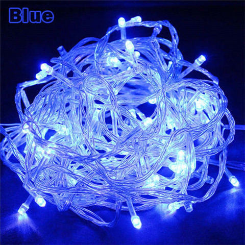 220V LED Fairy Light Christmas Outdoor String Lights Garland 10M 20M 30M 50M 100M Waterproof Wedding Party Tree Holiday EU Lamp ► Photo 1/6