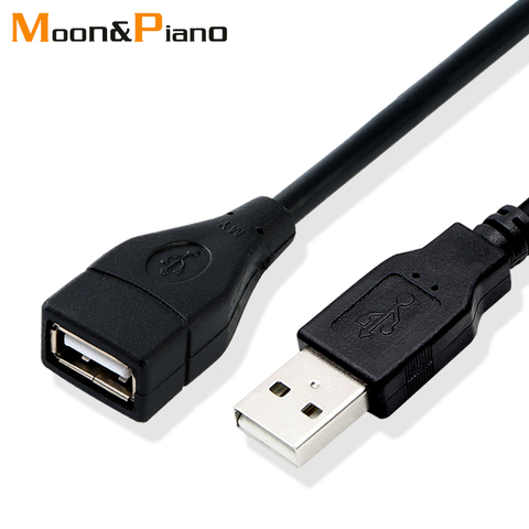 USB 2.0 Cable Extender Cord Wire Data Transmission Cables Super Speed Data Extension cable For Monitor Projector Mouse Keyboard ► Photo 1/6