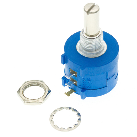 3590S-2-103L 3590S 10K ohm Precision Multiturn Potentiometer 10 Ring Adjustable Resistor ► Photo 1/6