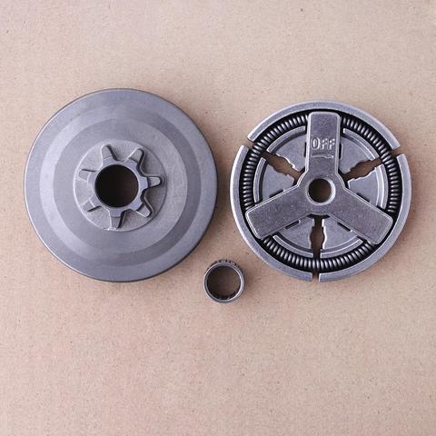 Clutch Drum+Clutch Cover+Needle Bearing Kit For Chinese 4500 5200 5800 45cc 52cc 58cc Chainsaw Spare Parts ► Photo 1/6