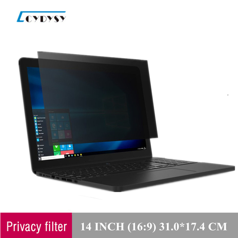 14 inch Privacy Filter Anti spy Screens protective film for 16:9  Laptop 12 3/16 