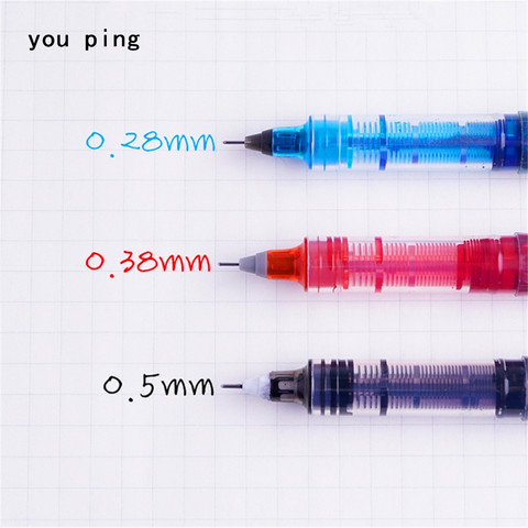 Luxury quality Student School Office Stationery  Fine Nib Gel Pen Big Ink Capacity  Ballpoint pen New ► Photo 1/6