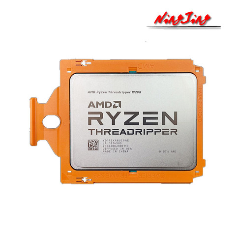 AMD Ryzen Threadripper 1920X 3.5 GHz 12-Core 24-Thread CPU Processor 180W YD192XA8UC9AE Socket TR4 New but without cooler ► Photo 1/1