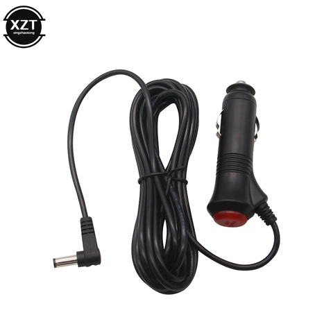 DC 2.1x5.5mm Plug 12V 24V Car Cigarette Lighter Charger Power Cable Cord Lead For Car Monitor / Camera 3M ► Photo 1/6