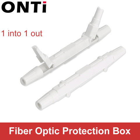 ONTi Drop Cable Protection Box Optical Fiber Protection Box Small Round Tube Heat Shrink Tubing to Protect Fiber Splice Tray ► Photo 1/6