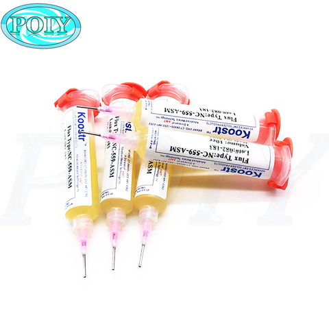 100% Original KOOSTR NC-559-ASM BGA PCB No-Clean Solder Paste Welding Advanced Oil Flux Grease 10cc Soldering Repair Tools ► Photo 1/6