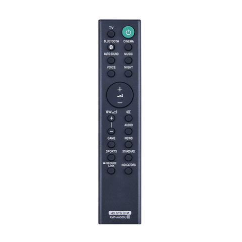 Soundbar Remote Control RMT-AH500U For Sony Sound Bar HT-S350 HT-SD35 SA-WS350 SA-S350 SA-WSD35 SA-SD35 ► Photo 1/2