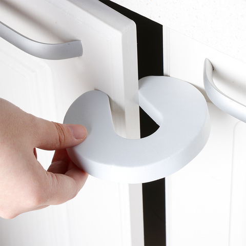 1PCS Baby Safety Locks  Durable Foam EVA Door Stopper Finger Protect Pinch Holder Sofa Home Improvement ► Photo 1/6