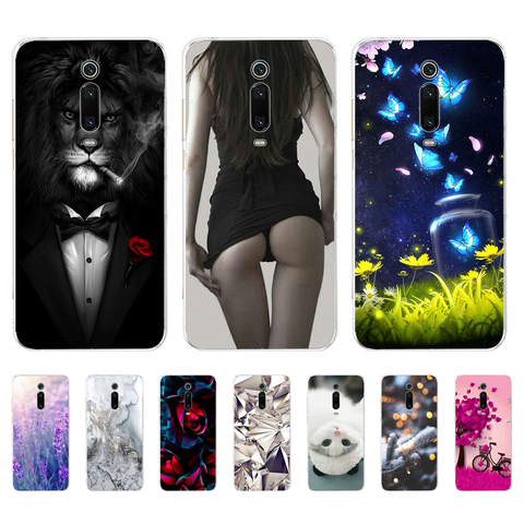 For Xiaomi Mi 9T Case Mi9T Pro Cute Patterned Soft Silicone Slim Back Cover For Xiomi Xiaomi Mi 9T Pro 9 T 9TPro Phone Cases ► Photo 1/6