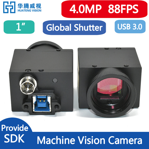 High Speed USB3.0 1 Inch Industrial Digital Camera 4.0MP Color Global Shutter With SDK Machine Vision 2048*2048@88.5FPS ► Photo 1/6