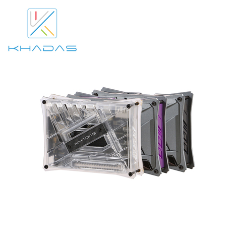 Khadas DIY Case with Purple/Red/Transparent Color Optional ► Photo 1/5