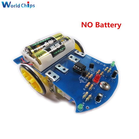D2-1 Smart Robot Car Kits Intelligent Tracking Line Kit Motor Electronic DIY Kit Smart Patrol Automobile Parts DIY Electronic ► Photo 1/6