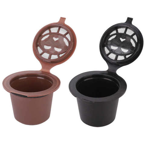 3Pcs Reusable Coffee Capsules Filter Refillable Capsules Cup Fit for Nespresso Capsule Coffee Machine ► Photo 1/6