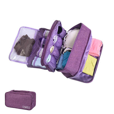 High capacity Travel Storage Bag for Bra Underwear Socks Cosmetics New Wardrobe Closet Clothes organizer Accessories Storage Bag ► Photo 1/6