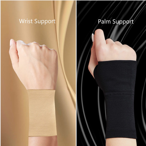 2Pcs/Lot Gym Wrist Support Carpal Tunnel Wrist Brace Compression Sleeve Palm Pad Protector Wristband for Crossfit Powerlifting ► Photo 1/6