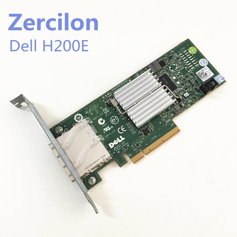 Used original DELL H200E 6GB HBA SAS channel card 2 Port Ext SFF-8088 12DNW LSISAS2008=LSI 9200-8E ► Photo 1/5