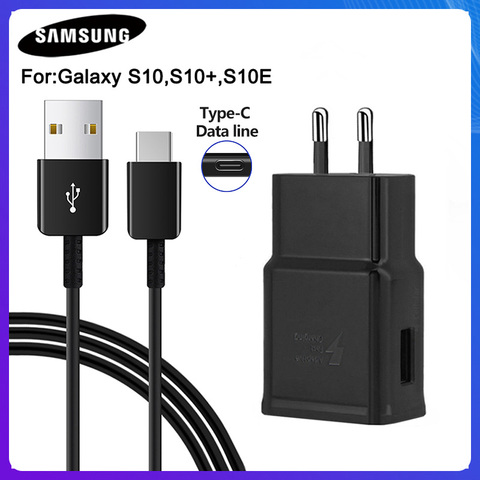 Original Tablet Fast Charger EP-TA200 For Samsung Galaxy S10 X SM-G9730 S10 Plus SM-G9750 S10E A60 A70 A80 A90 S9 S9Plus S9 Plus ► Photo 1/6