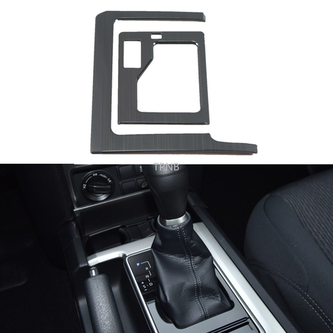 For Toyota Land Cruiser Prado 150 20222022 Stainless Steel Gear and USB Charging Socket Trim Cover Car Accessories ► Photo 1/6