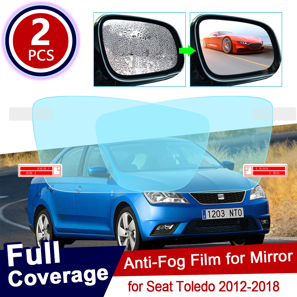 Price history & Review for Seat Toledo MK4 2012~2018 Cover Anti Fog Film Rearview Mirror Rainproof Anti-Fog Clean Car Accessories 2015 | AliExpress Seller - Yakky Car Accessories Store | Alitools.io
