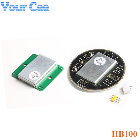 HB100 Microwave Doppler Radar Wireless Module DC 5V Microwave Motion Detector Sensor Module For Ardunio 10.525GHz RCWL-0516 24G ► Photo 1/5