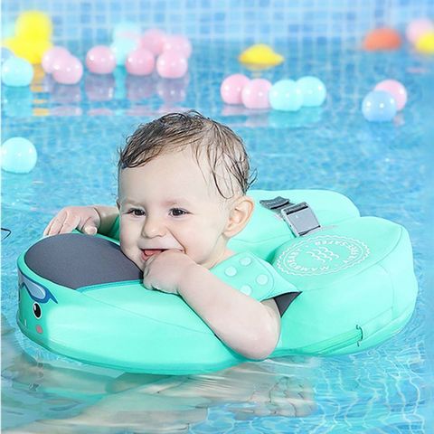 Non-Inflatable Solid Baby Float Swimming Ring Swim Float Neck Ring  Pool Toys Swim Trainer for Boys and Girls 8-36 Months ► Photo 1/6