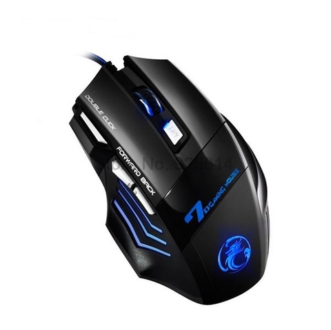 by dhl or ems 200pcs Wired Gaming Mouse X7 7 Key Optical 7 Button 5500 DPI LED Optical USB Gamer Computer Mouse ► Photo 1/1