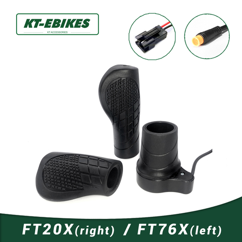 Wuxing Left / Light Side Half Twist Throttle ebike 36V 48V 72V TSDZ 2 Left FT76X Right 20X Left Half Handle Twist Throttle ► Photo 1/6