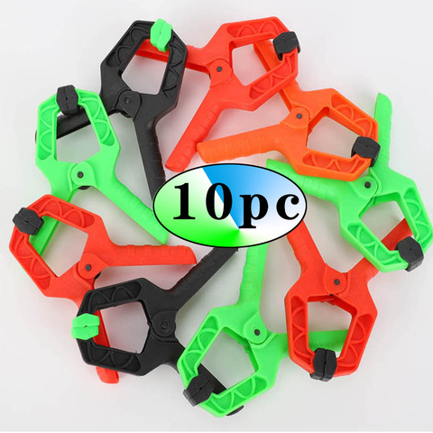 10/5pcs woodworking Spring Clamps DIY Woodworking Tools Plastic Nylon Clamps for Woodworking Spring Clip Photo Studio Background ► Photo 1/6