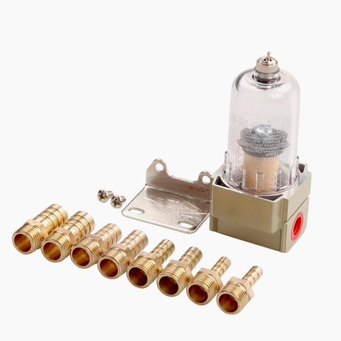 Engine Oil Separator Catch Reservoir Tank Can Baffled For Honda Civic Acura  Engine Oil Separator for Universal auto ► Photo 1/6