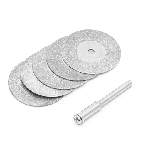 5pcs/set Dremel Accessories Diamond Grinding Wheel Saw Circular Cutting Disc Dremel Rotary Tool Diamond Discs ► Photo 1/6