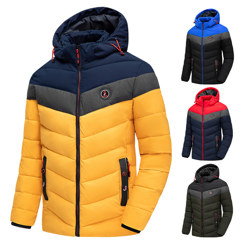 TFU Men 2022 Winter Brand New Casual Warm Thick Waterproof Jacket Parkas Coat Men Autumn Outwear Windproof Hat Parkas Jacket Men ► Photo 1/6