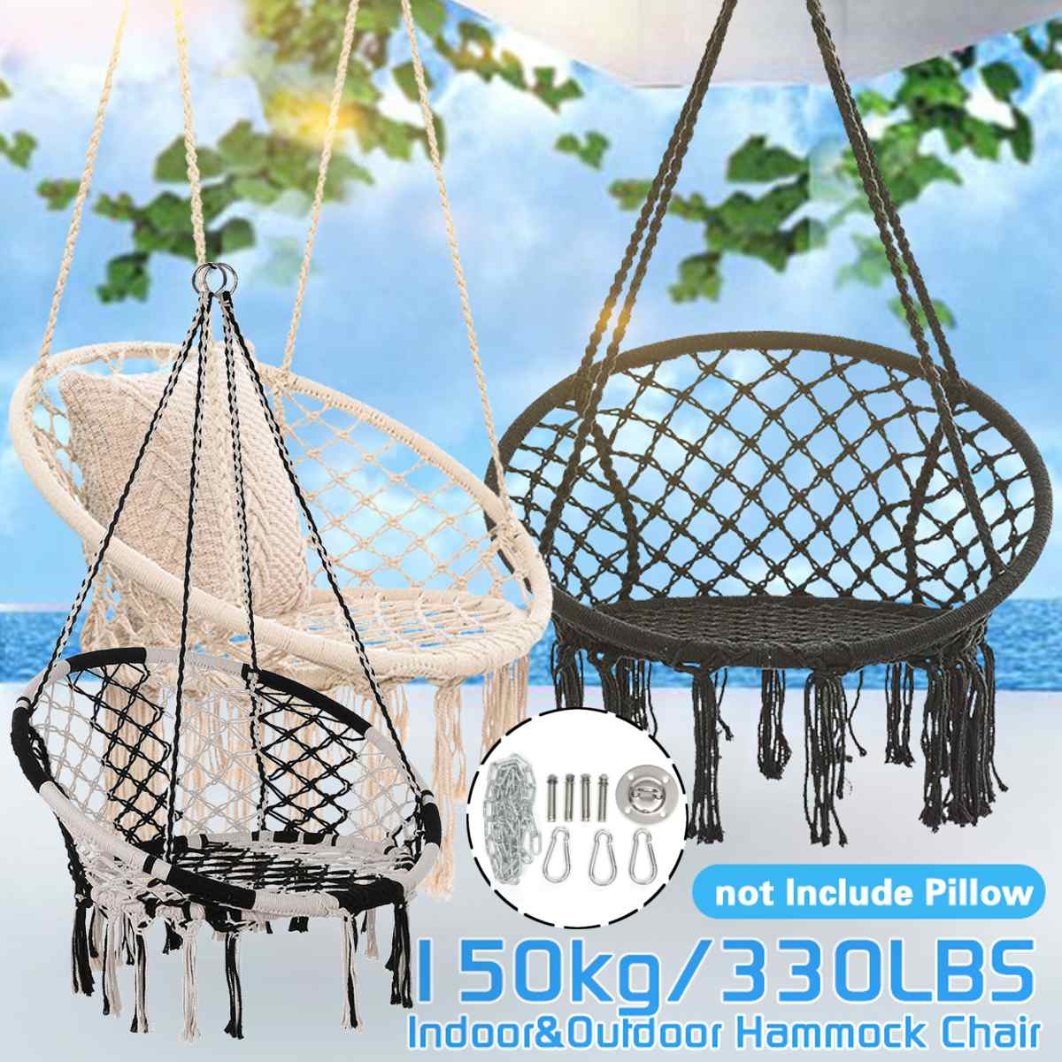 History Review On 150kg Nordic, Round Porch Swing Chair