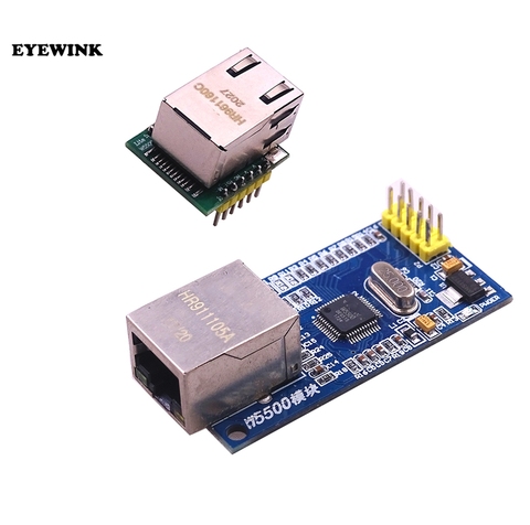 1pcs W5500 Ethernet network module hardware TCP / IP 51 / STM32 microcontroller program over W5100 ► Photo 1/3