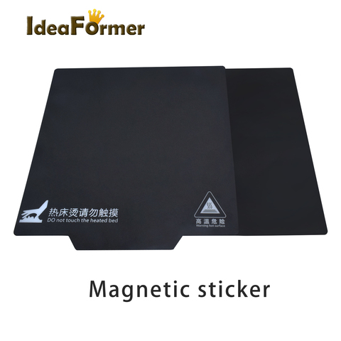 3D Printer Parts New Magnetic Heat Bed Sticker 150/200/214/220/235/310mm Flexible Plate Tape For Square Heat Bed Surface Sticker ► Photo 1/6