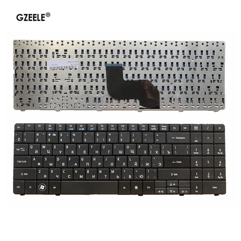 Russian Keyboard for DNS A35 A35FE A35YA Pegatron A15 A15HE A15FD A15HC A17 A17A A17FD A17HC A25PA a35fb RU Black ► Photo 1/3