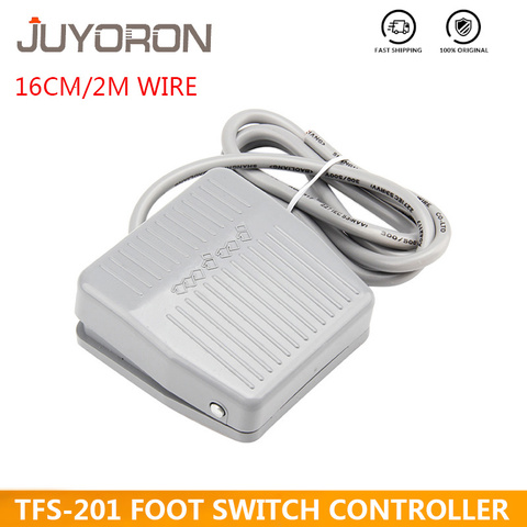 TFS-201 Footswitch Foot Momentary Control Switch for Medical Equipment Electric Pedal Grey NO NC SPDT Foot Switch Controller ► Photo 1/6