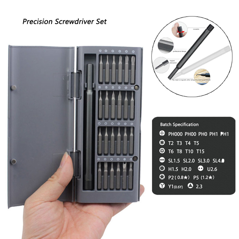 24 In 1 Precision Screwdriver Set Magnetic Bit for Xiaomi iPhone iPod Samgsung 