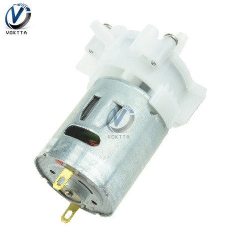 Mini Water Gear Priming DC 3-12V RS-360SH Spray Pumping Motor Aquarium Gear-type Pumping Model 4mm Outlet Use For Aquarium DIY ► Photo 1/5