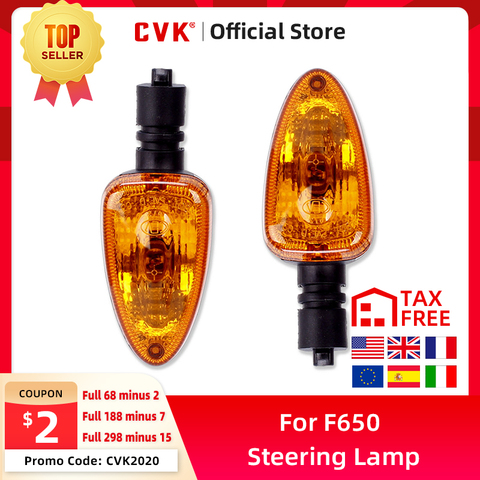 CVK Clear Turn Signal Light Indicator For BMW F800ST R1200GS F650GS F800GS F800R F800S K1300R R1100GS R1100R R1150GS Blinker ► Photo 1/6